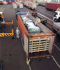 container 40 ot open top
